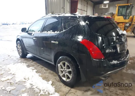 2004 Nissan Murano Sl from USA, damaged, VIN JN8AZ08W44W337054